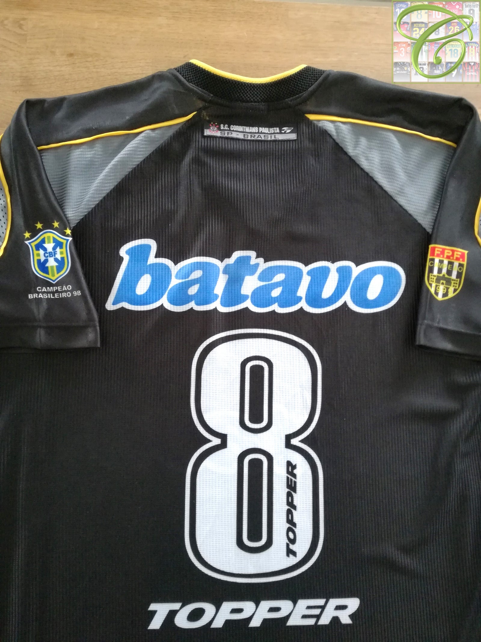 1999 Corinthians 3rd Football Shirt #8