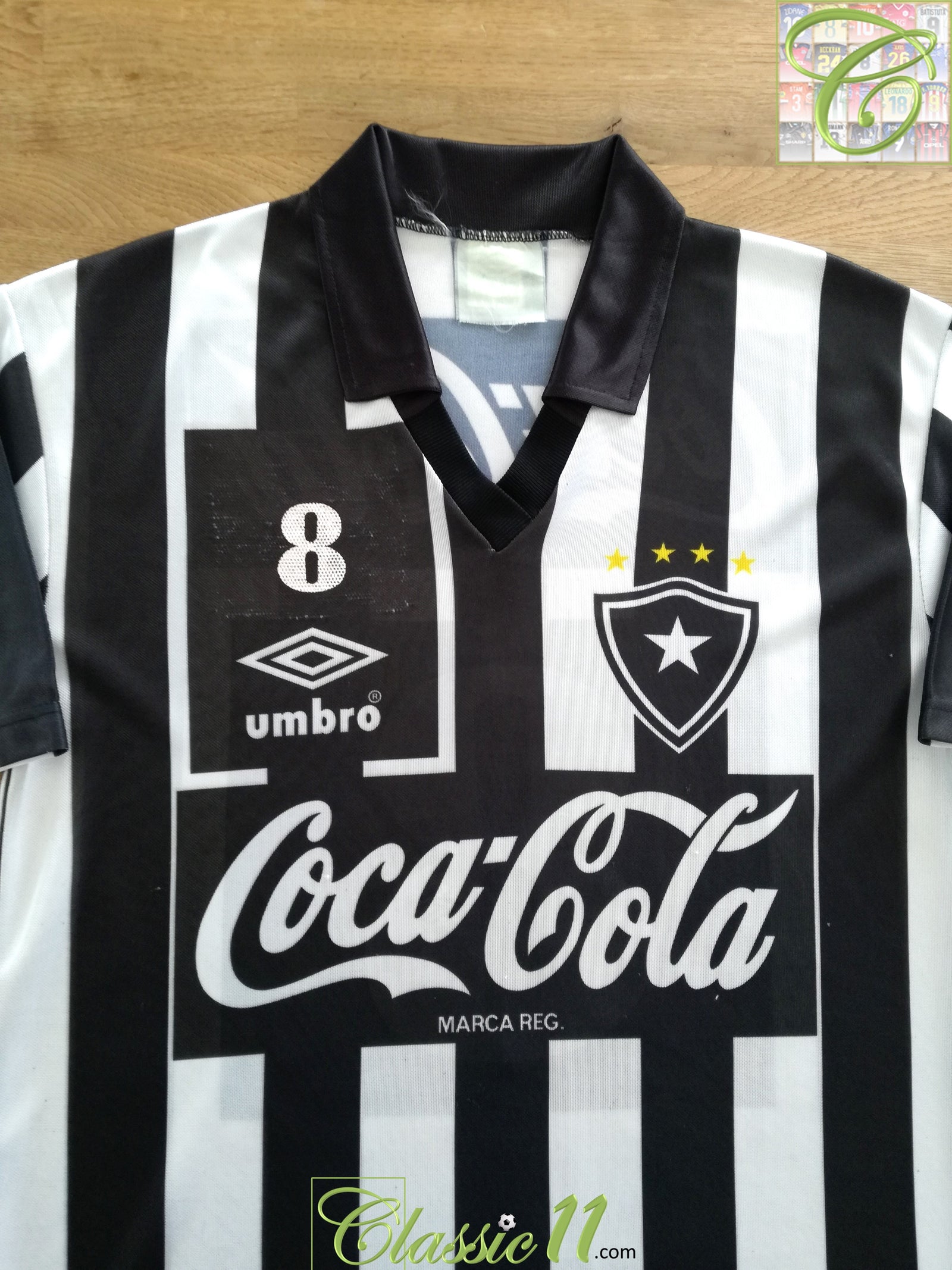 1992 Botafogo Home Football Shirt #8