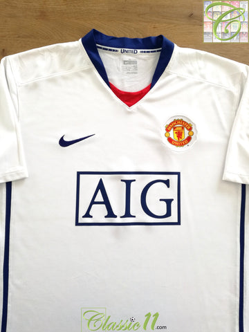 2008/09 Man Utd Away Football Shirt