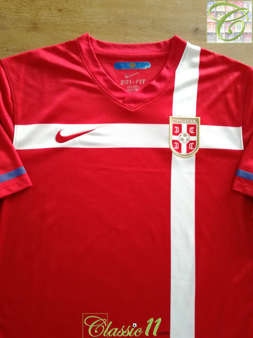 2010/11 Serbia Home Football Shirt