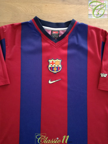 1998/99 Barcelona Home Basic Football Shirt