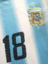 2004/05 Argentina Home 'World Cup Qualifier' Football Shirt Messi #18 (S)