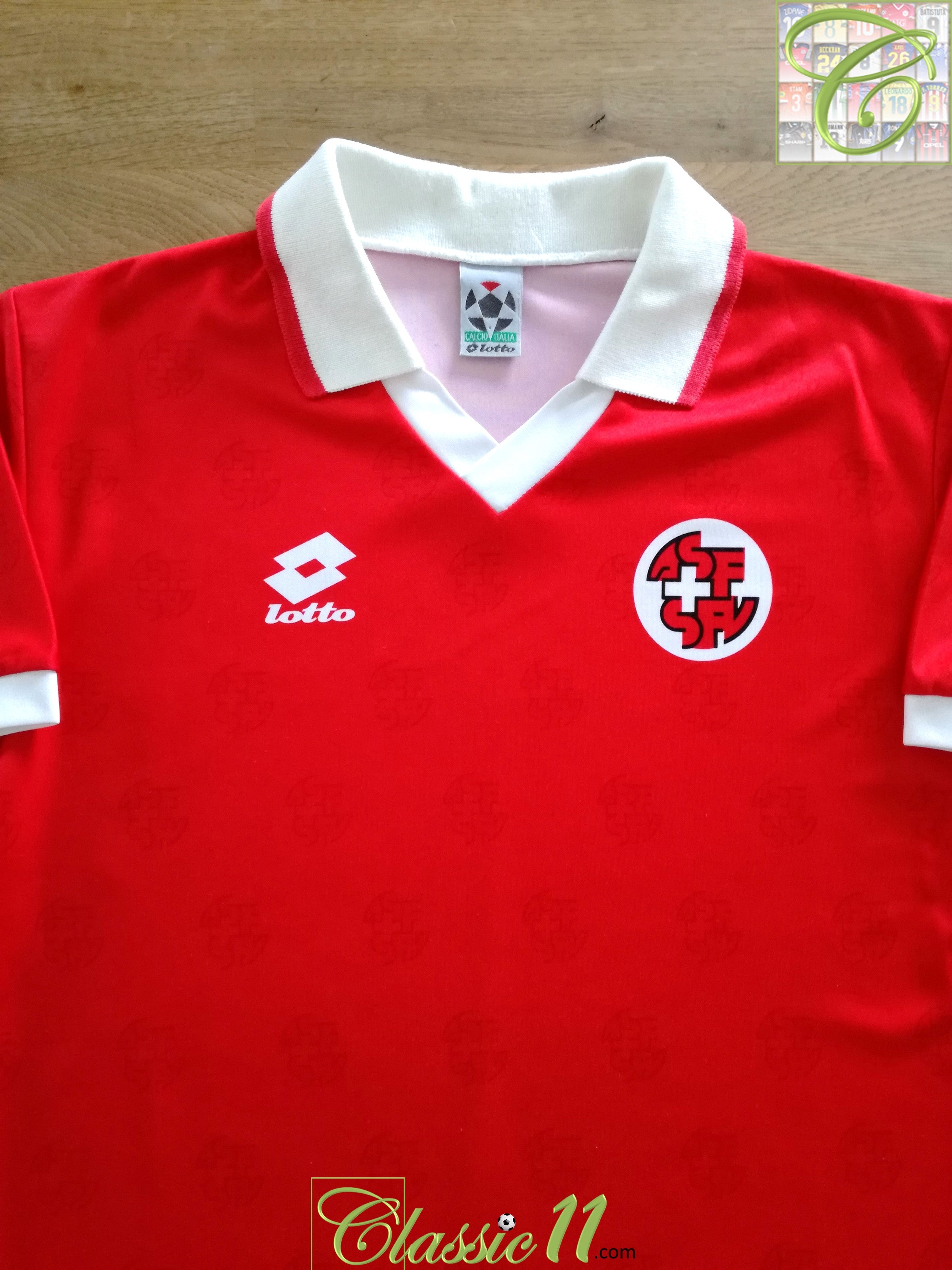 1994/95 Switzerland Home Football Shirt