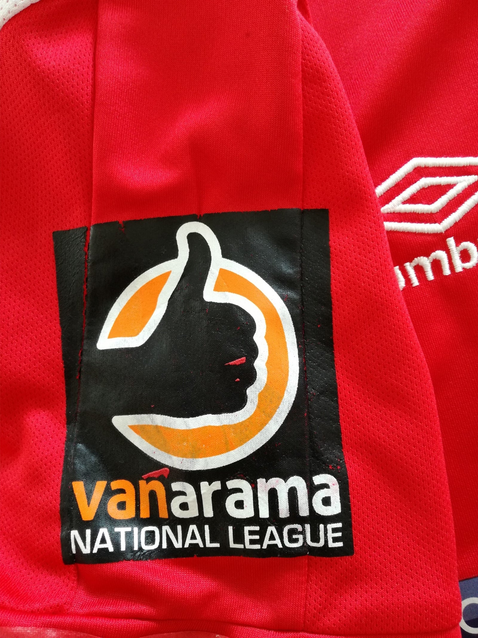 2018/19 Salford City Home Vanarama National League Football Shirt (Signed) (L)