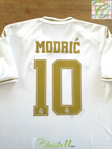 2019/20 Real Madrid Home Football Shirt Modrić #10 (XL)