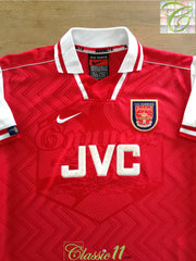 1996/97 Arsenal Home Football Shirt (S)