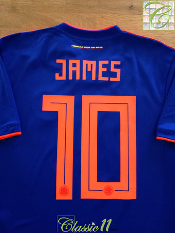 2018/19 Colombia Away Football Shirt James #10