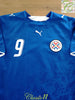 2006/07 Paraguay Away Football Shirt Santa Cruz #9