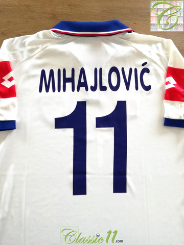 2002/03 Yugoslavia Away Football Shirt Mihajlović #11 (M)