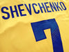 2011/12 Ukraine Home Football Shirt Shevchenko #7 (M)