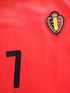 2002 Belgium Home World Cup Football Shirt Wilmots #7 (L)