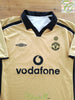 2001/02 Man Utd Away Centenary Football Shirt