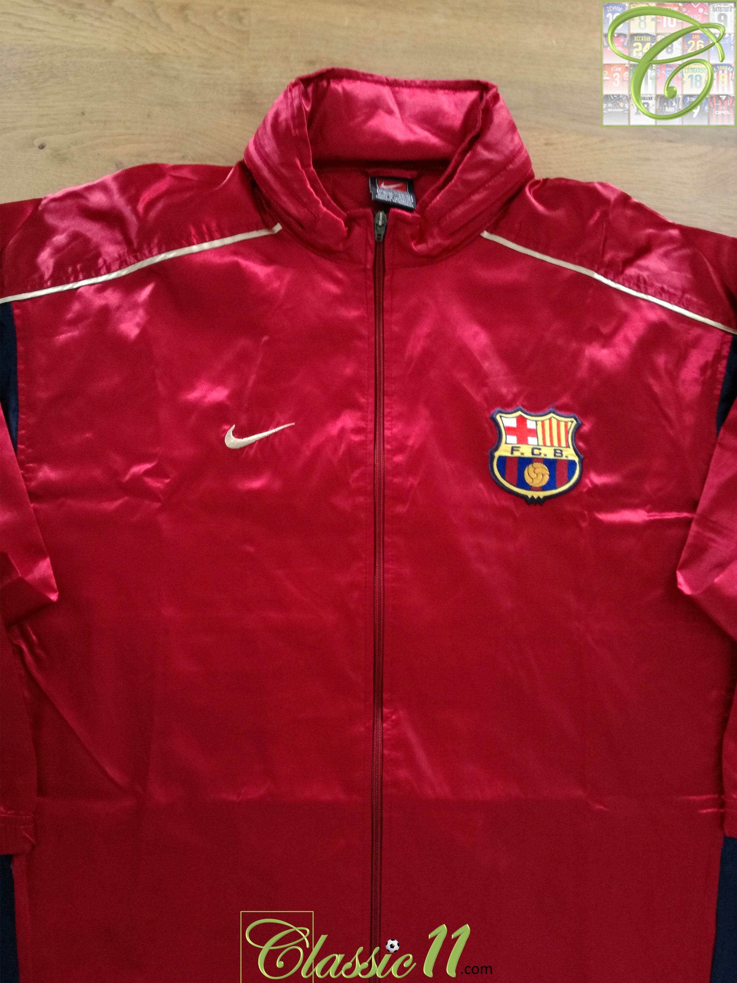 2001/02 Barcelona Rain Jacket (L)