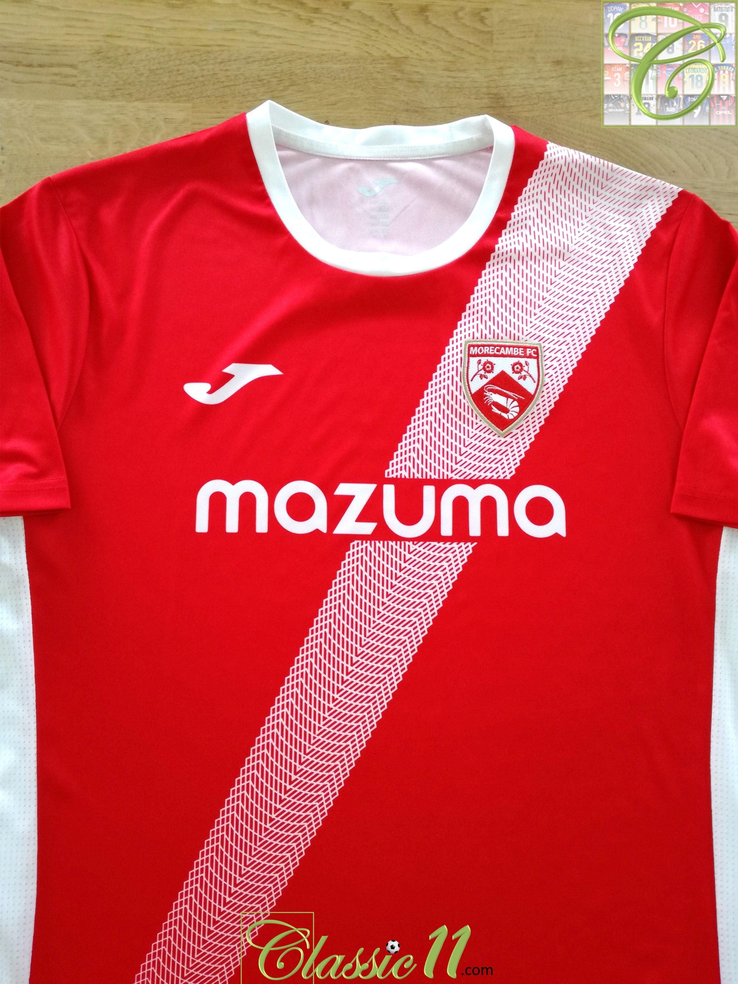 2021/22 Morecambe Home Football Shirt