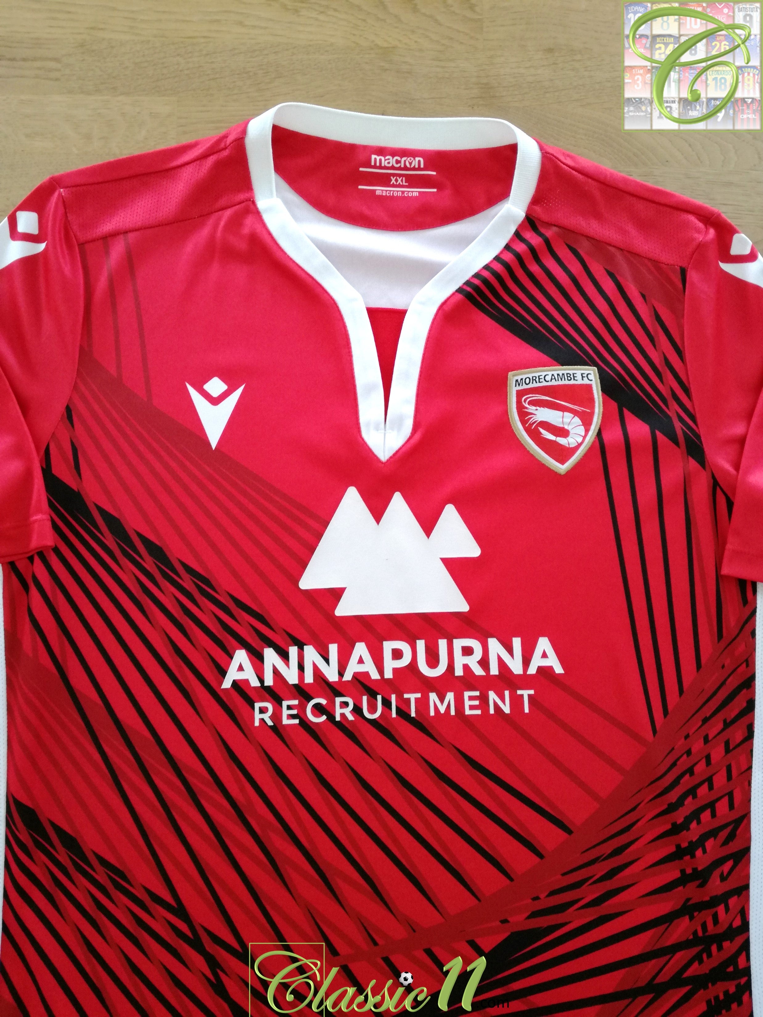 2019/20 Morecambe Home Football Shirt