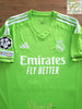 2023/24 Real Madrid GK Champions League Football Shirt Lunin #13