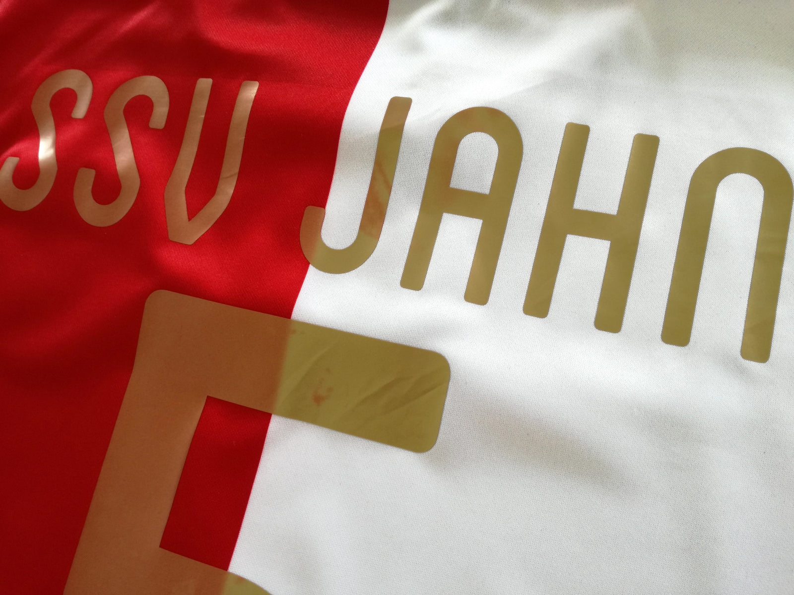 2015/16 SSV Jahn Anniversary Football Shirt Odabas #5 (M)