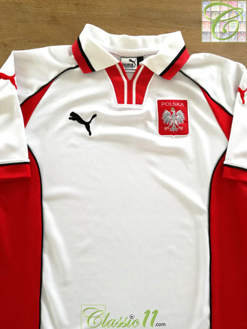 1999/00 Poland Home Football Shirt