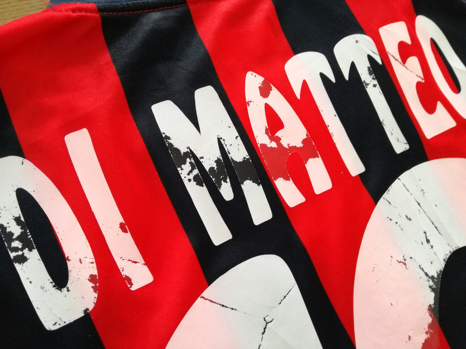 2009/10 Crotone Home Serie B Football Shirt Di Matteo #16 (L)