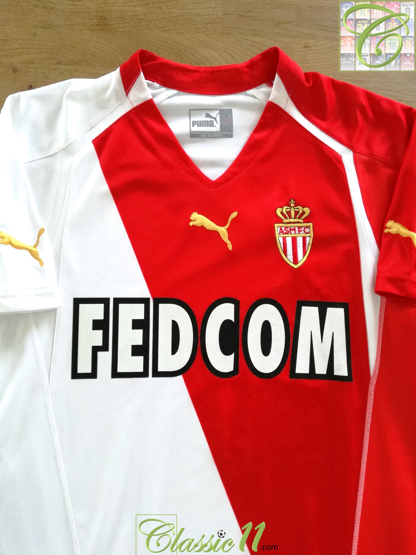 2004/05 Monaco Home Football Shirt