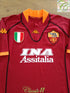 2001/02 Roma Home Football Shirt