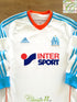 2012/13 Marseille Home Long Sleeve Football Shirt