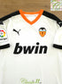 2019/20 Valencia Home La Liga Football Shirt