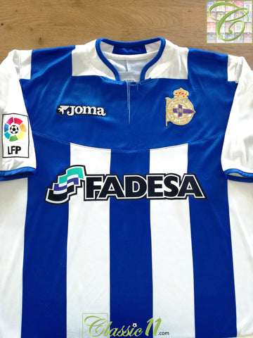 2003/04 Deportivo La Coruña Home La Liga Football Shirt