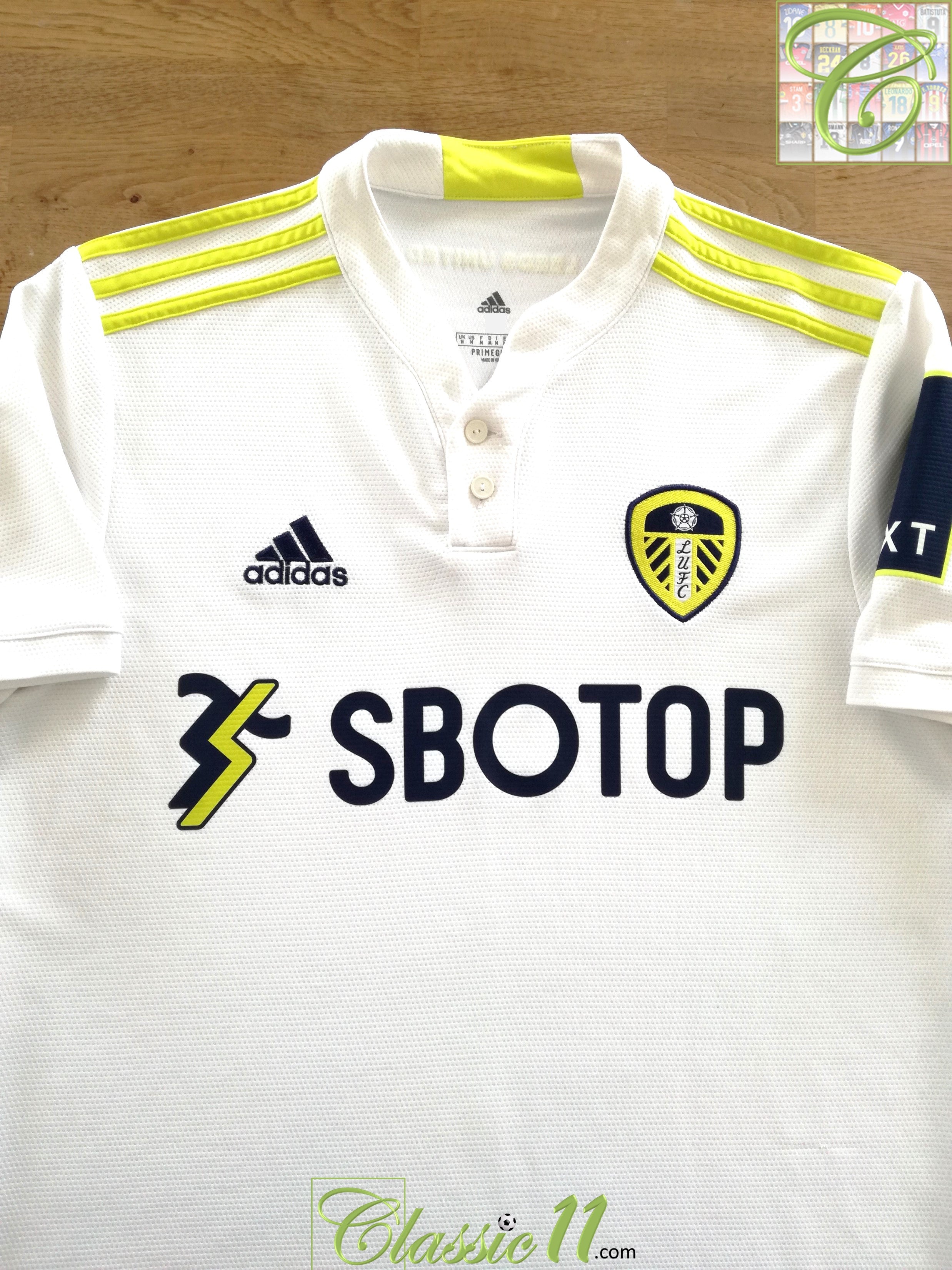 2021/22 Leeds United Home Football Shirt