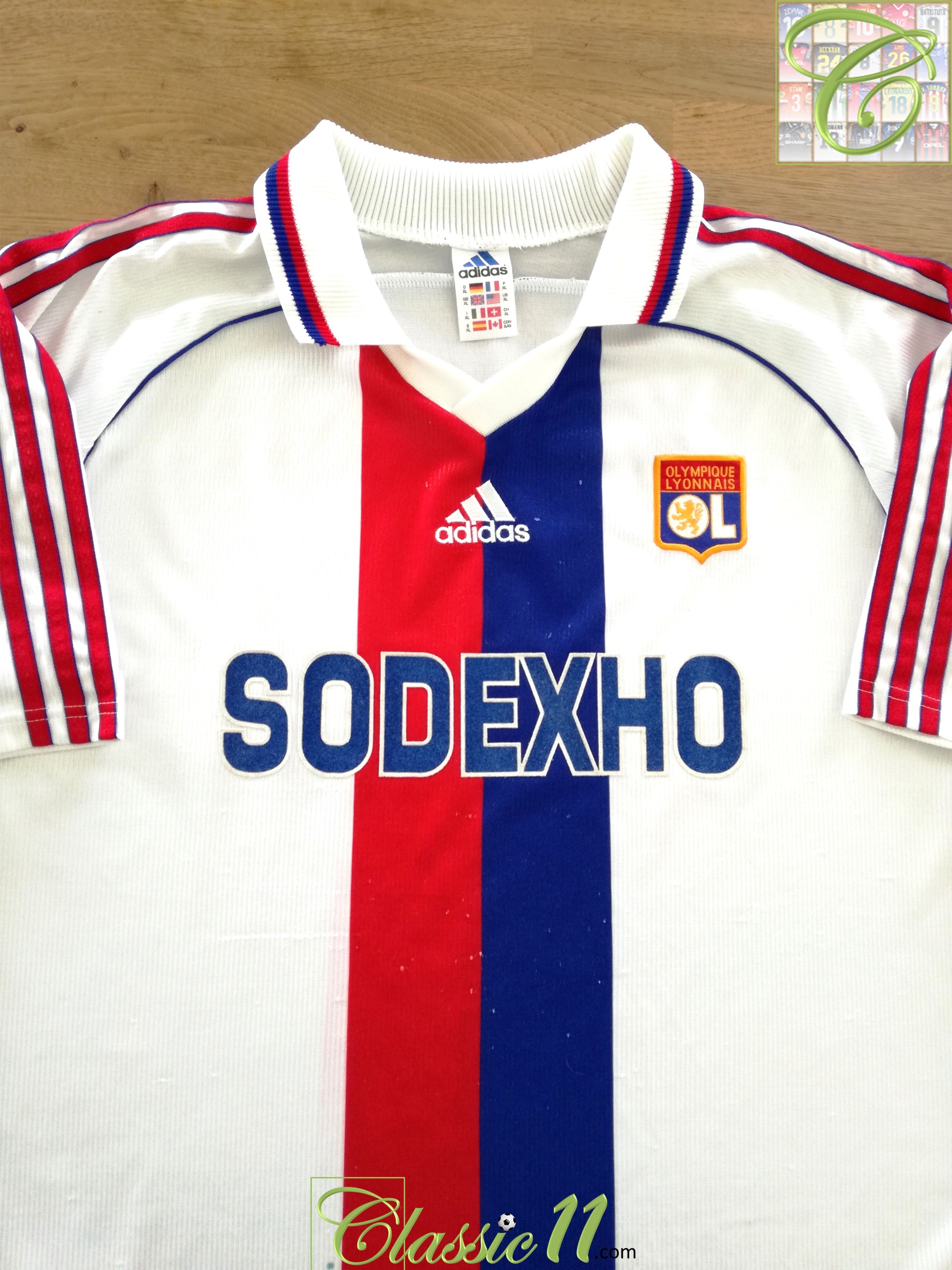 1998/99 Lyon Home Football Shirt