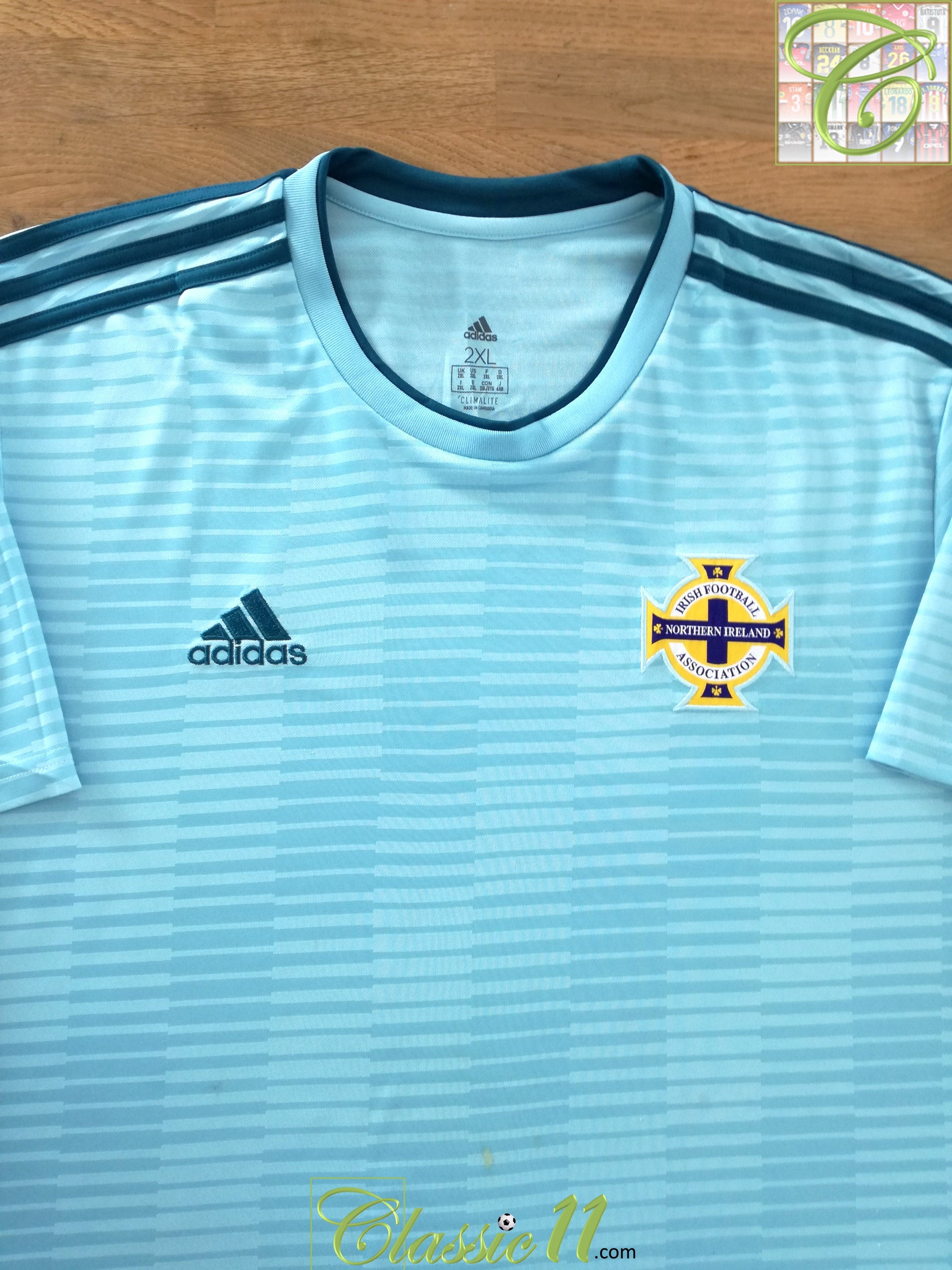 2018/19 Northern Ireland Away Football Shirt