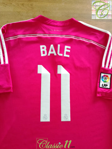 2014/15 Real Madrid Away La Liga Football Shirt Bale #11 (XXL)