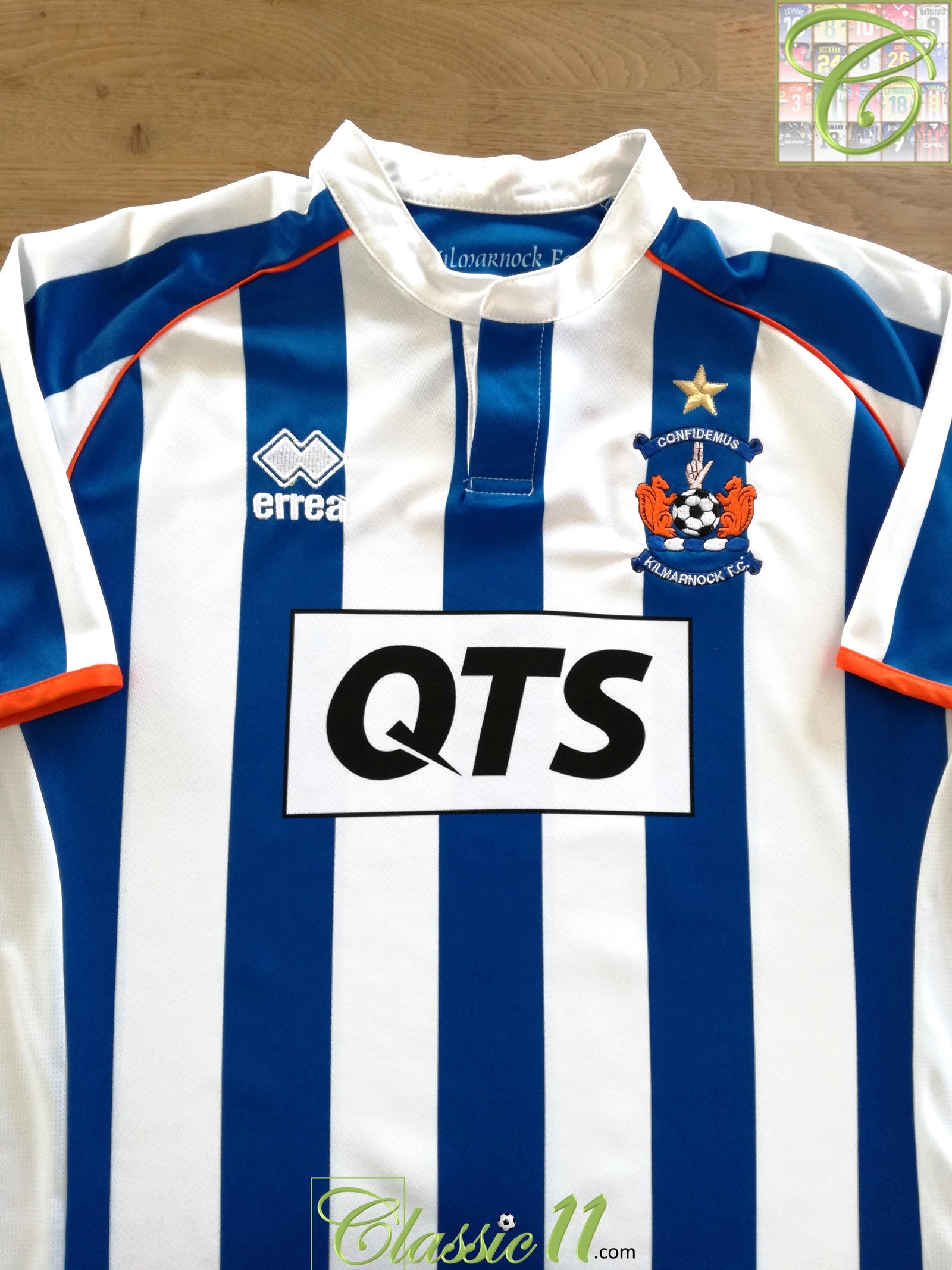 2014/15 Kilmarnock Home Football Shirt