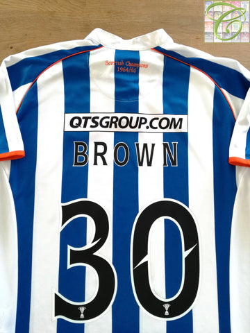 2014/15 Kilmarnock Home Football Shirt Brown #30