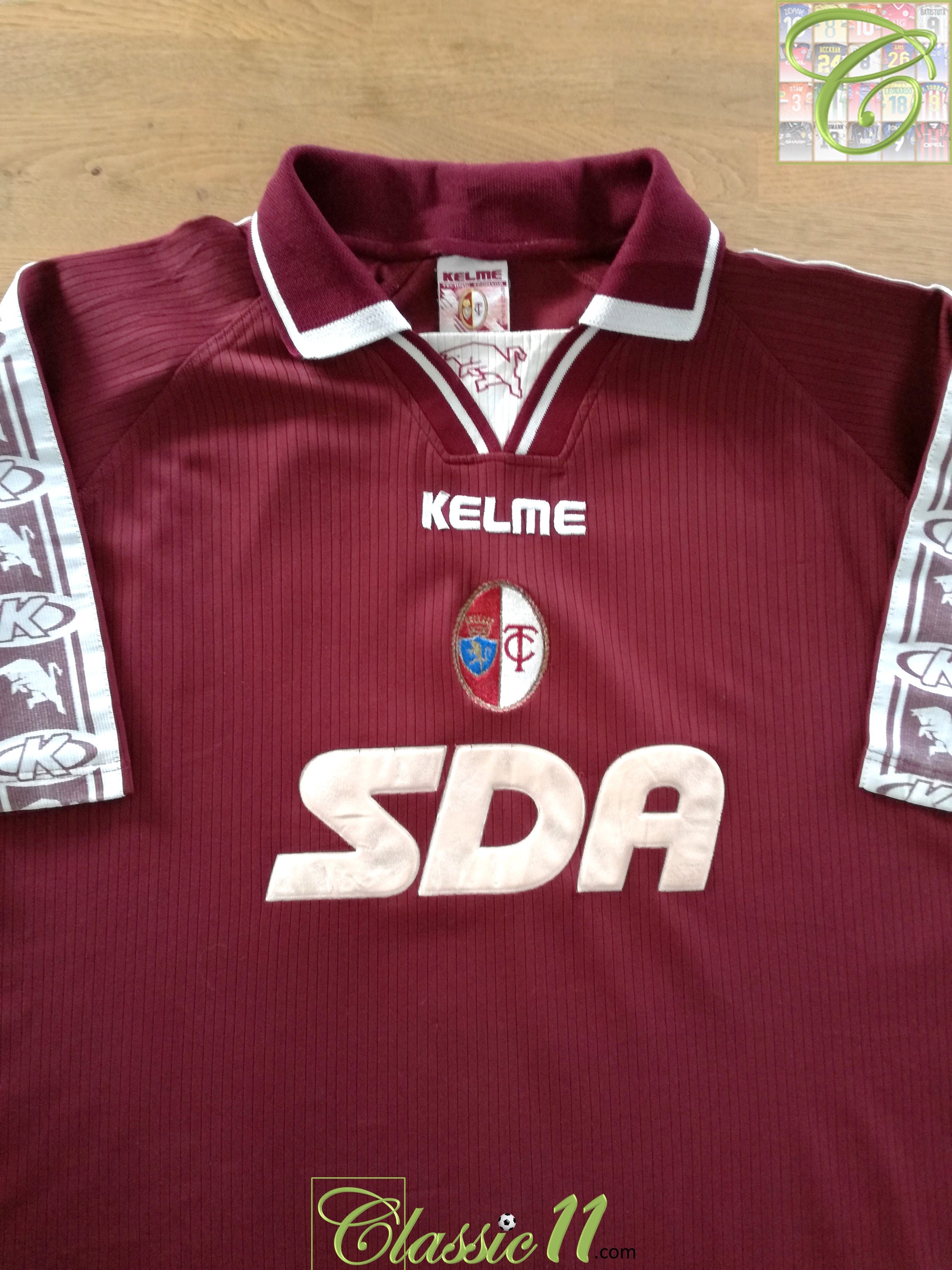 1999/00 Torino Home Football Shirt