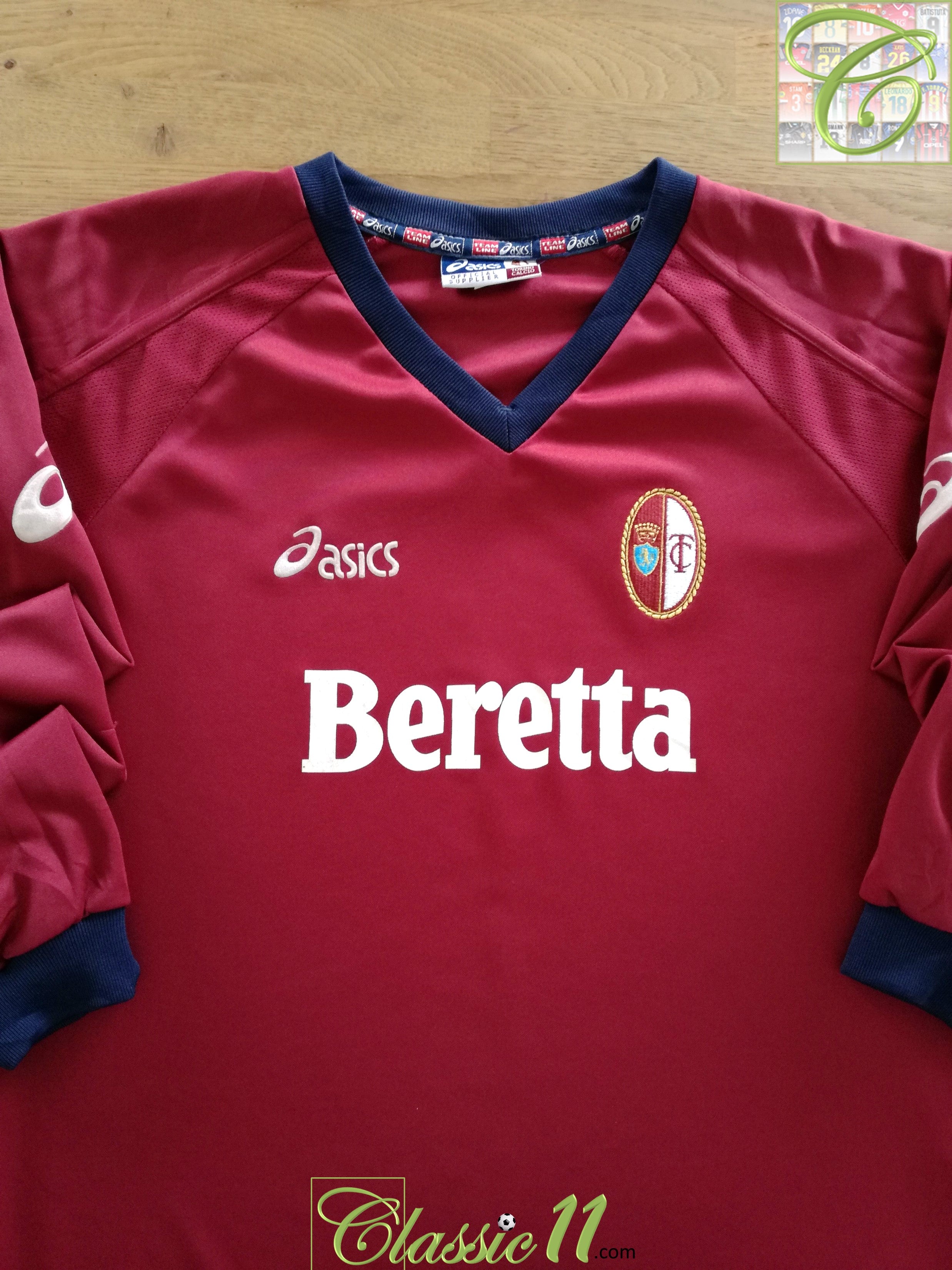 2004/05 Torino Long Sleeve Football Training Shirt