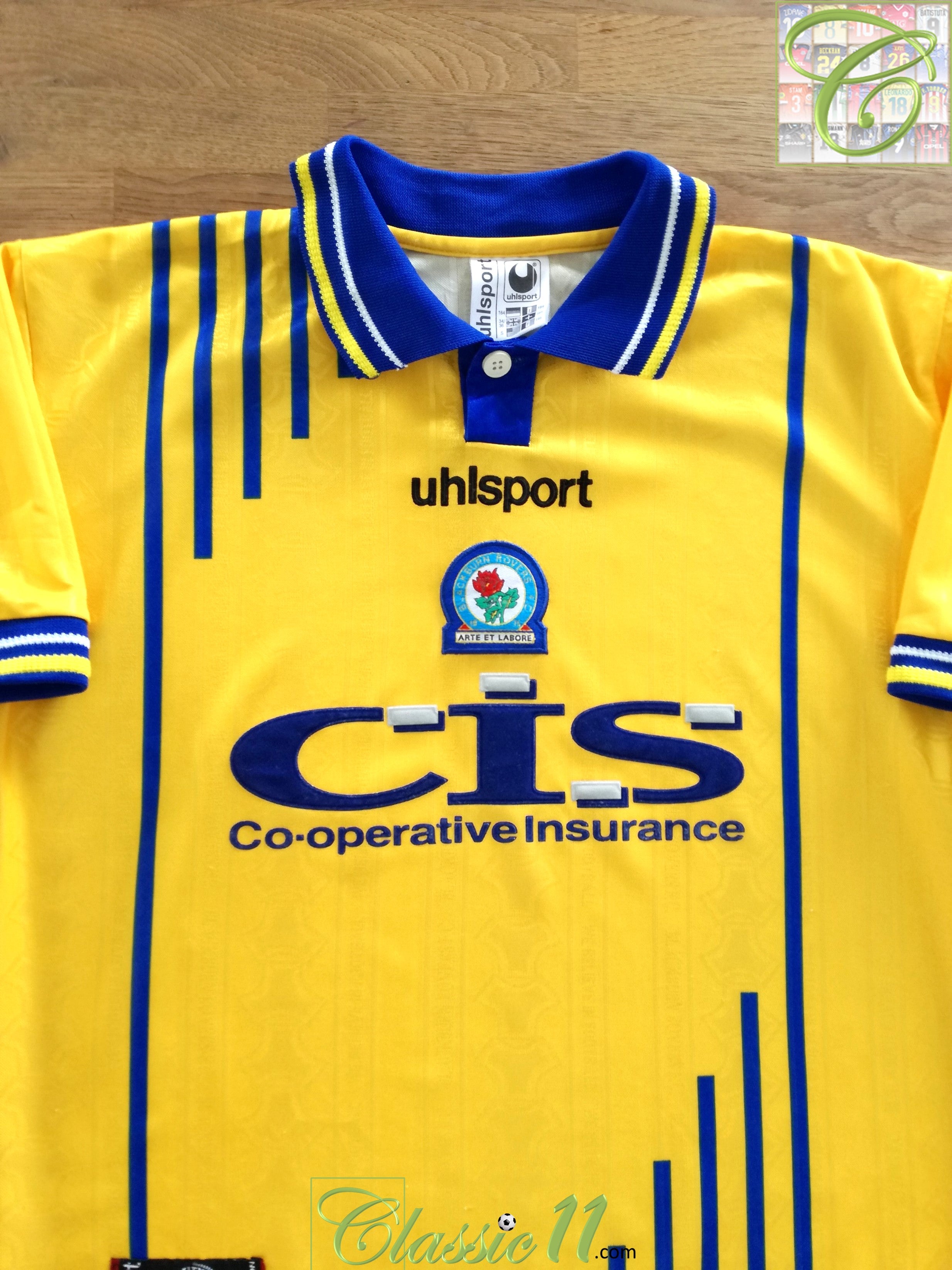 1998/99 Blackburn Rovers Away Football Shirt