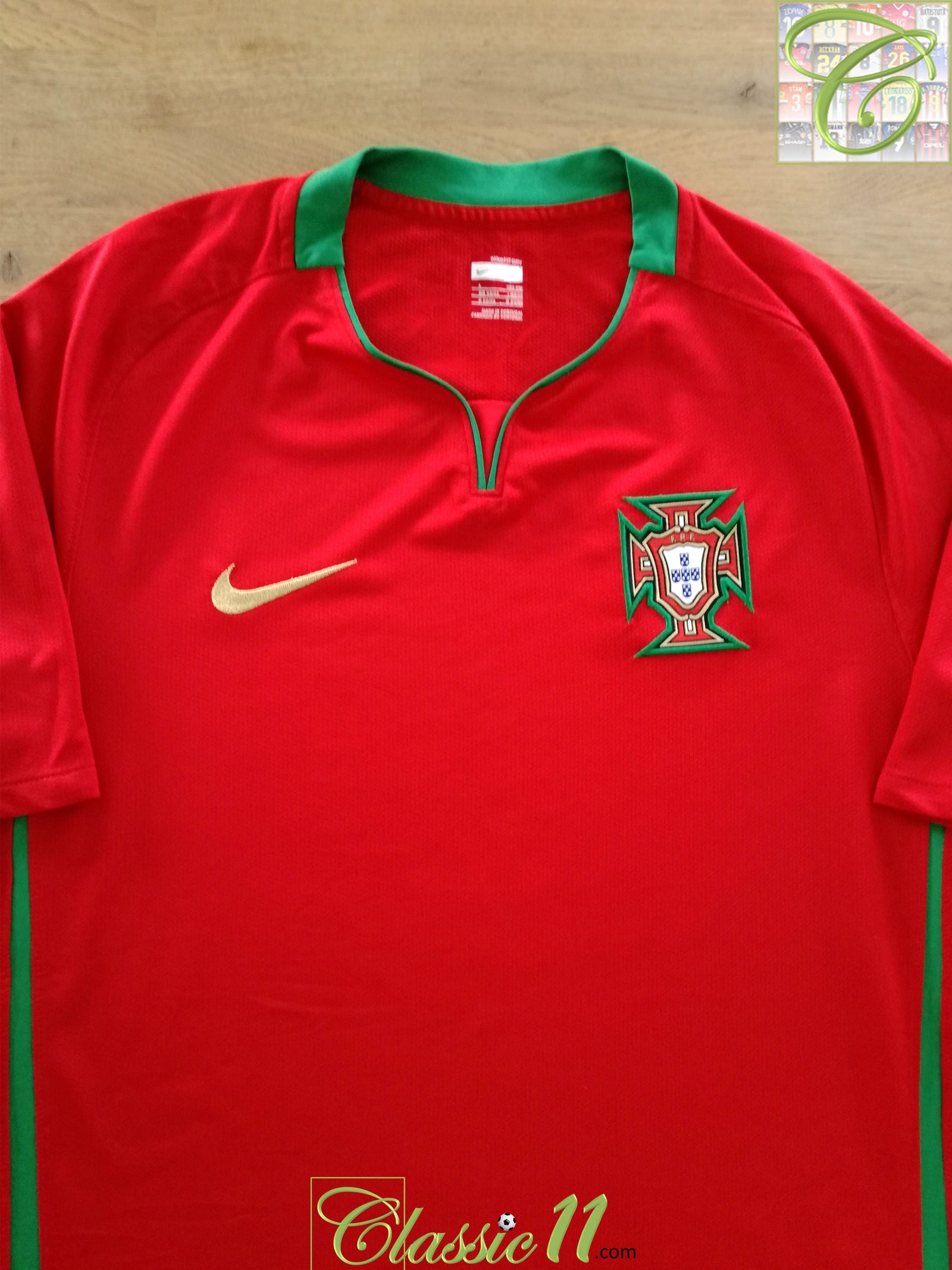 2008/09 Portugal Home Football Shirt