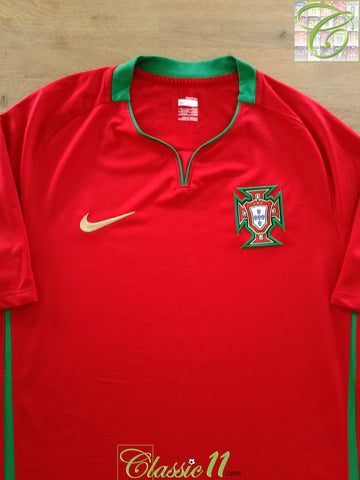 2008/09 Portugal Home Football Shirt