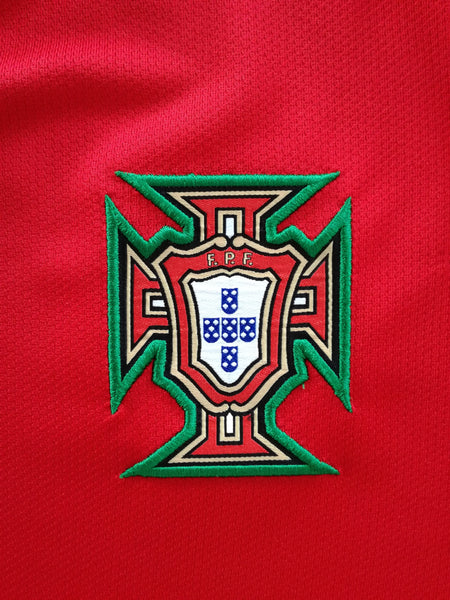 2008/09 Portugal Home Football Shirt / Old Vintage Nike Soccer Jersey |  Classic Football Shirts