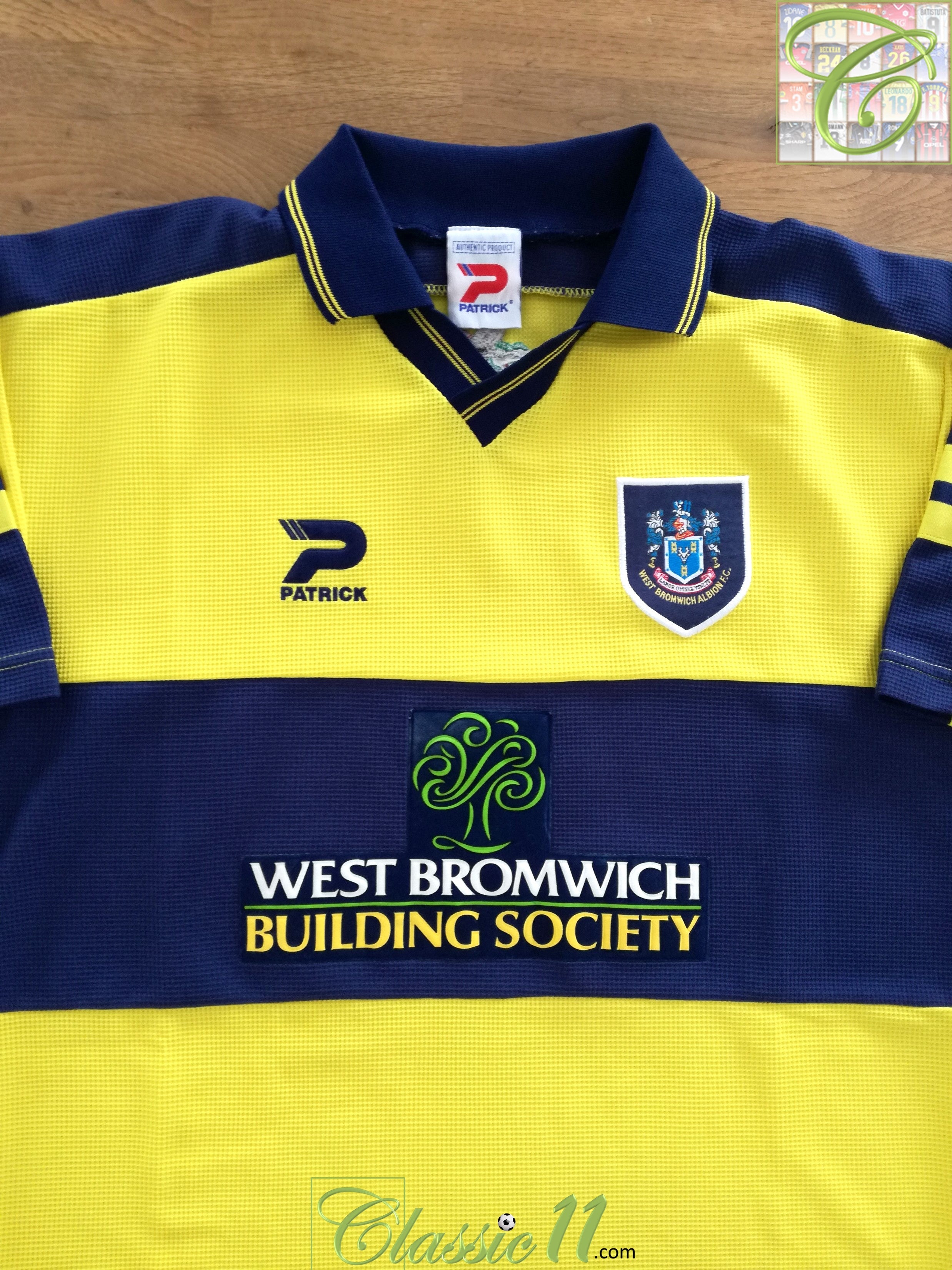 1999/00 West Bromwich Albion Away Football Shirt (M)