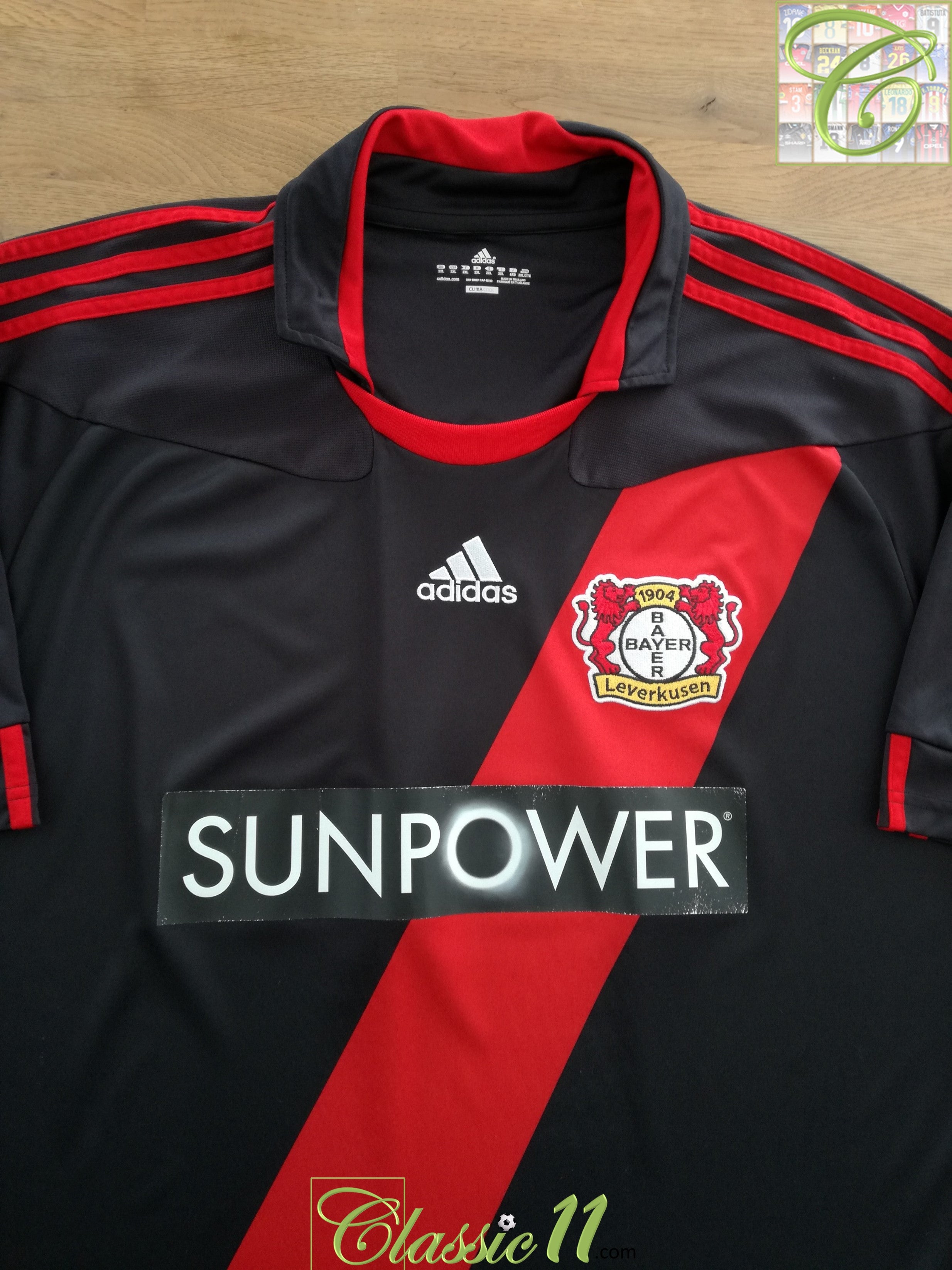 2011/12 Bayer Leverkusen Home Football Shirt