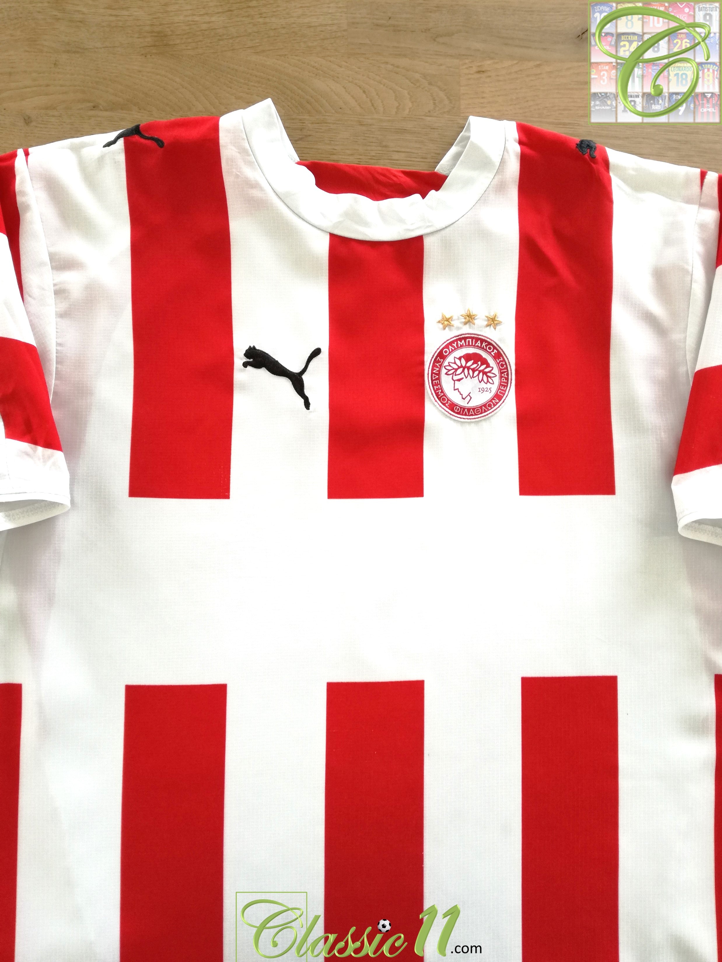 2006/07 Olympiacos Home Football Shirt