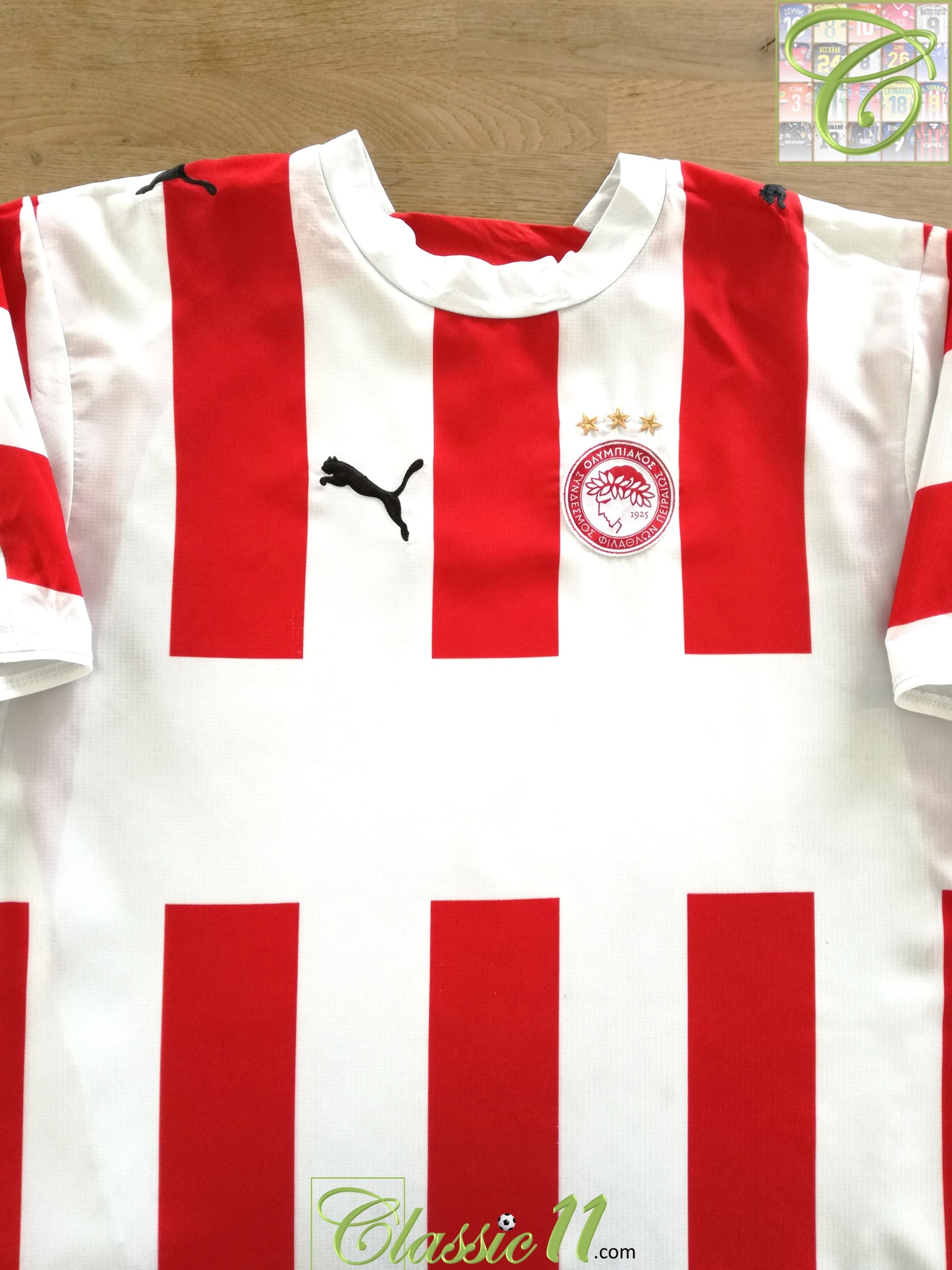 2006/07 Olympiacos Home Football Shirt