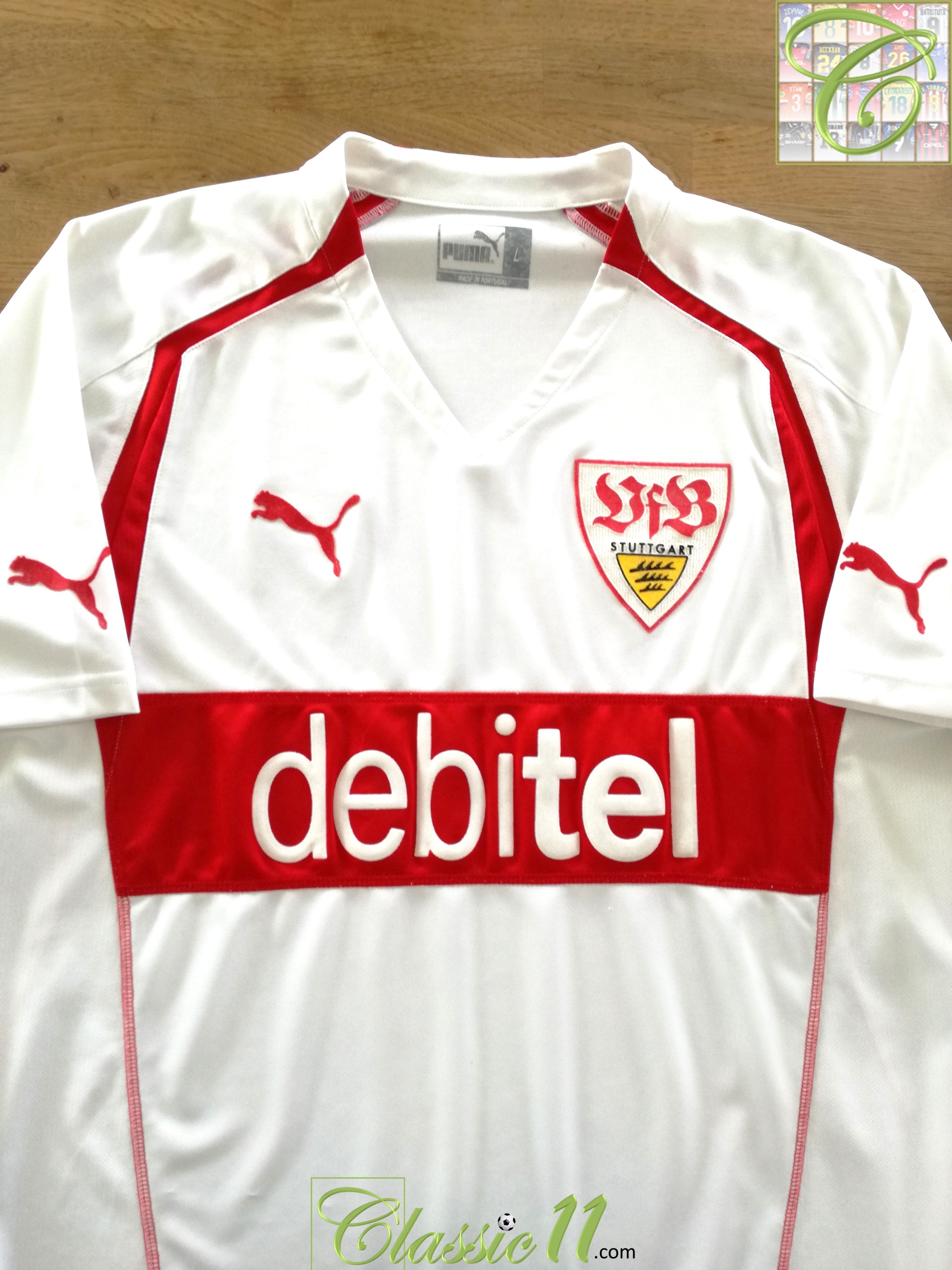 2004/05 Stuttgart Home Football Shirt