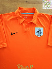 2006/07 Netherlands Home Football Shirt