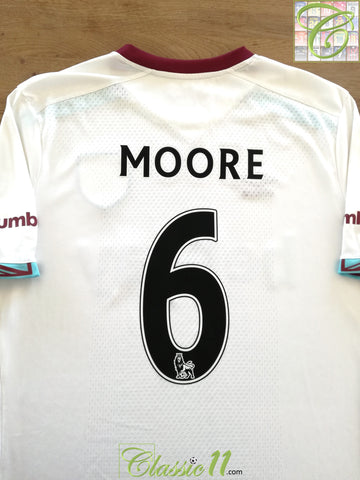 2016/17 West Ham Away Premier League Football Shirt Moore #6