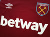 2023/24 West Ham Home Football Shirt (S)