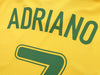 2006/07 Brazil Home Football Shirt Adriano #7 (L)