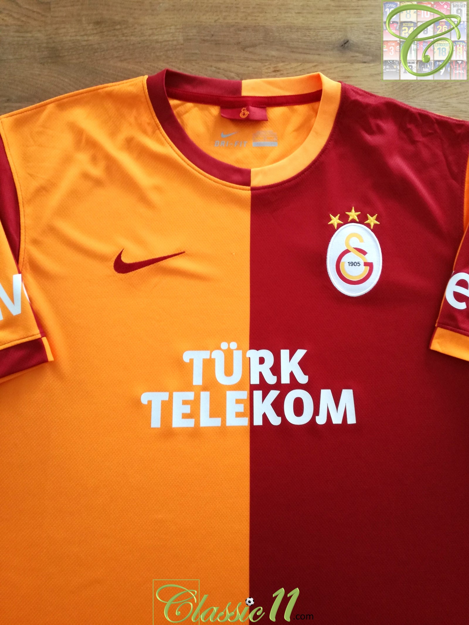 2013/14 Galatasaray Home Football Shirt